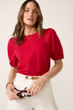 Memphis Contrast Stitch Top - Image 3