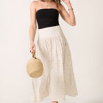 Sarah Poplin Maxi Skirt