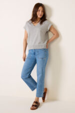 Holland V Neck Sweatshirt - Image 2