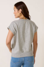 Holland V Neck Sweatshirt - Image 4