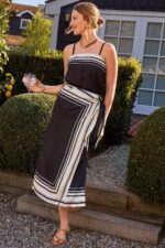 Sara Stripe Satin Tank - Image 5